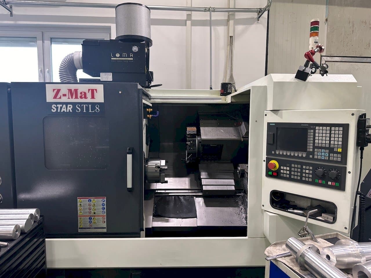 Makine Z-MAT STAR STL 8 - Önden görünüm
