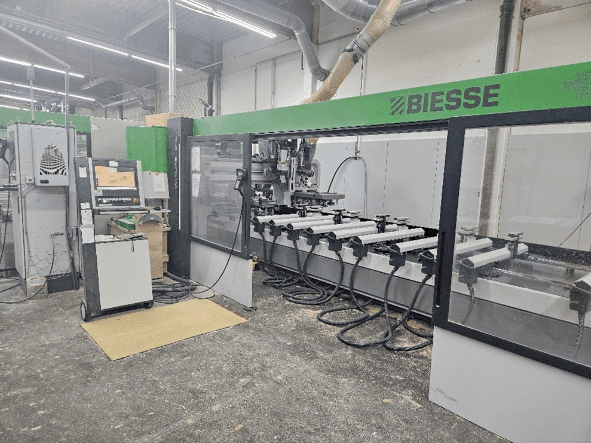 Makine  BIESSE WINDOW PRODUCTION LINE WEINIG / BIESSE - Önden görünüm