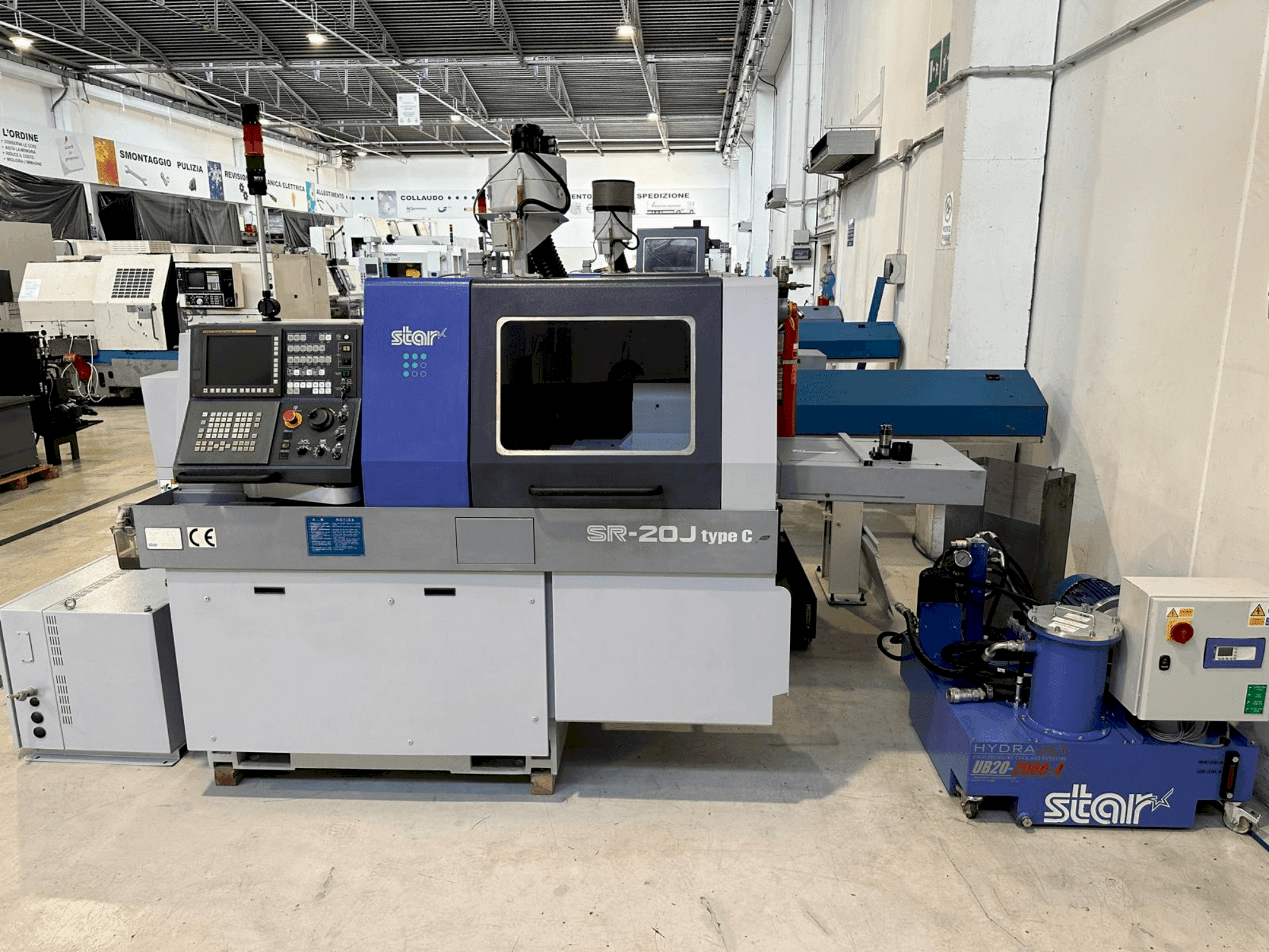 Makine  Star SR-20J type C - Önden görünüm