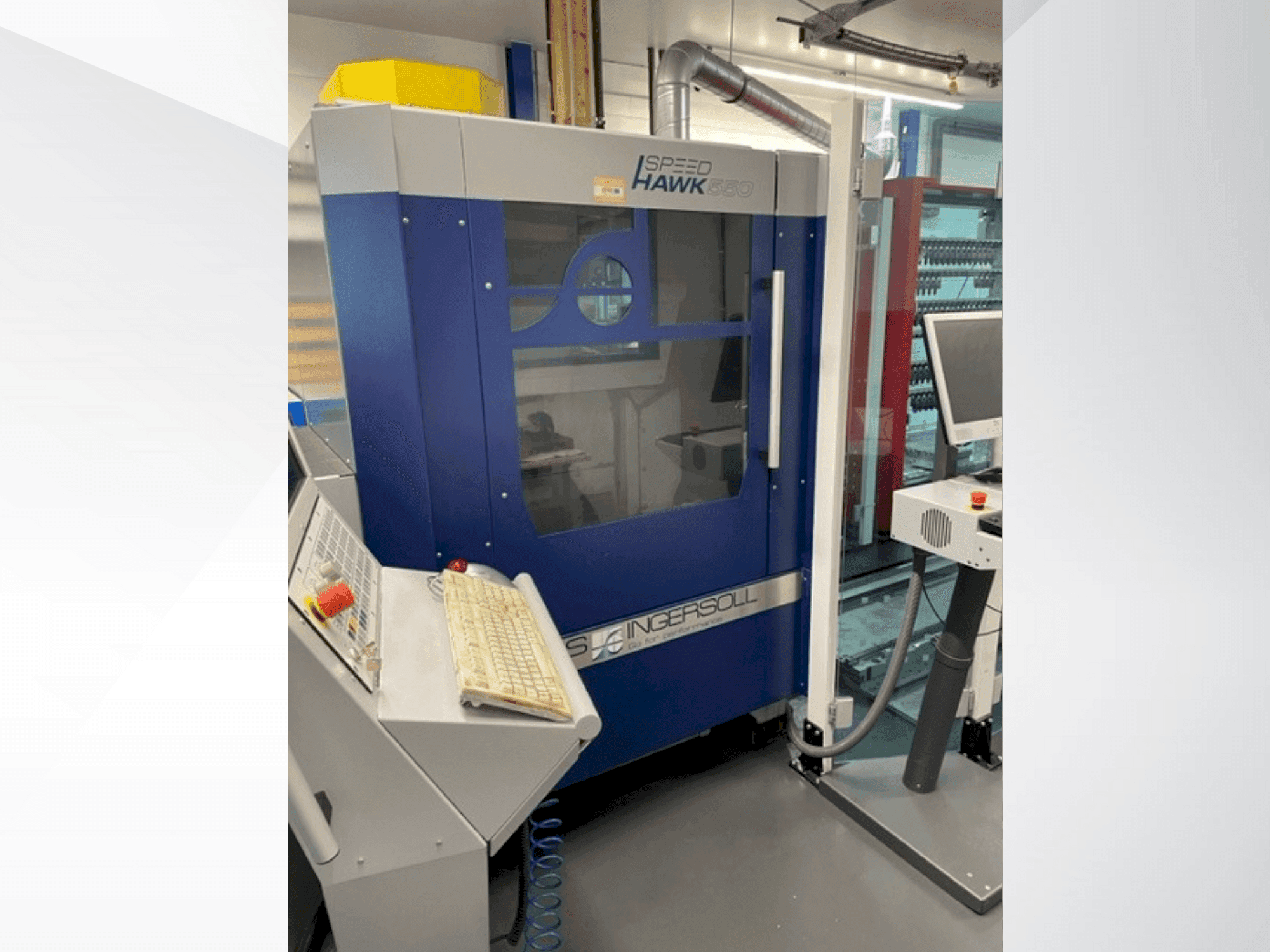 Makine  OPS INGERSOLL SPEED HAWK 550 - Önden görünüm