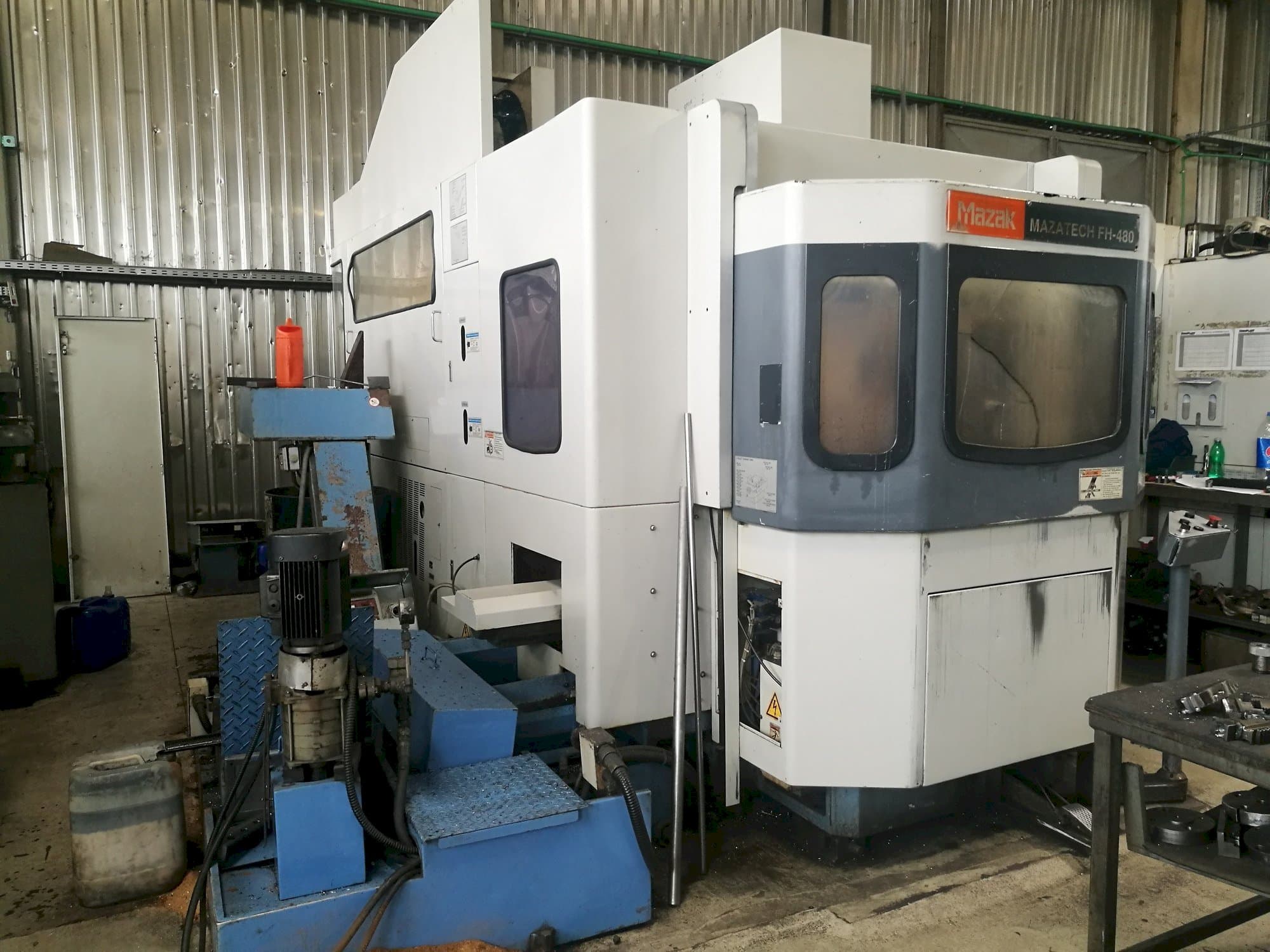 Makine  Mazak FH-480 - Sol taraftaki görüntü