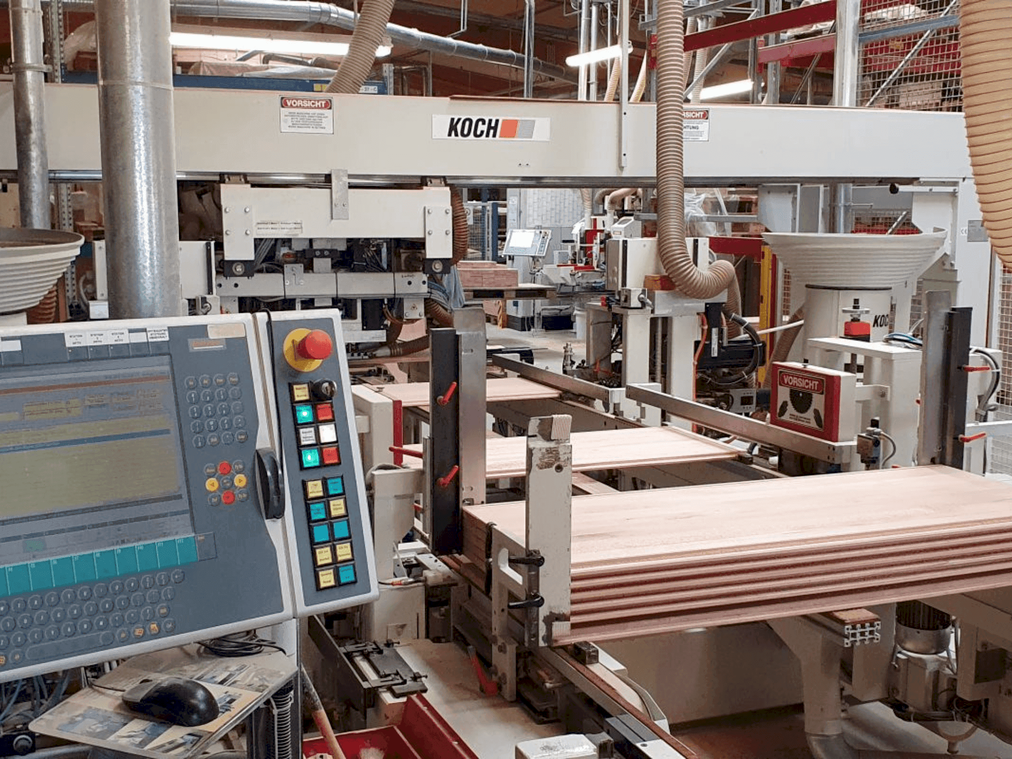 Makine  KOCH SBD-60-PTP - Önden görünüm