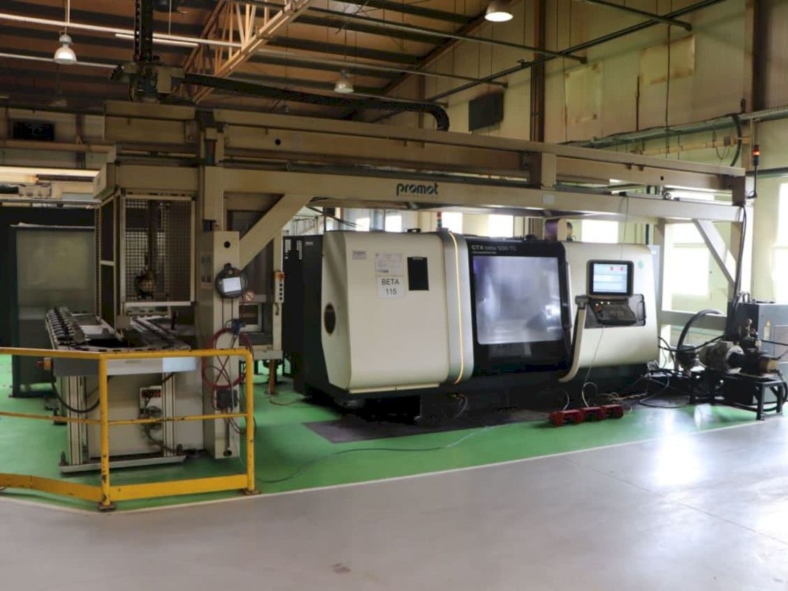 Makine  DMG CTX Beta 1250 TC - Önden görünüm