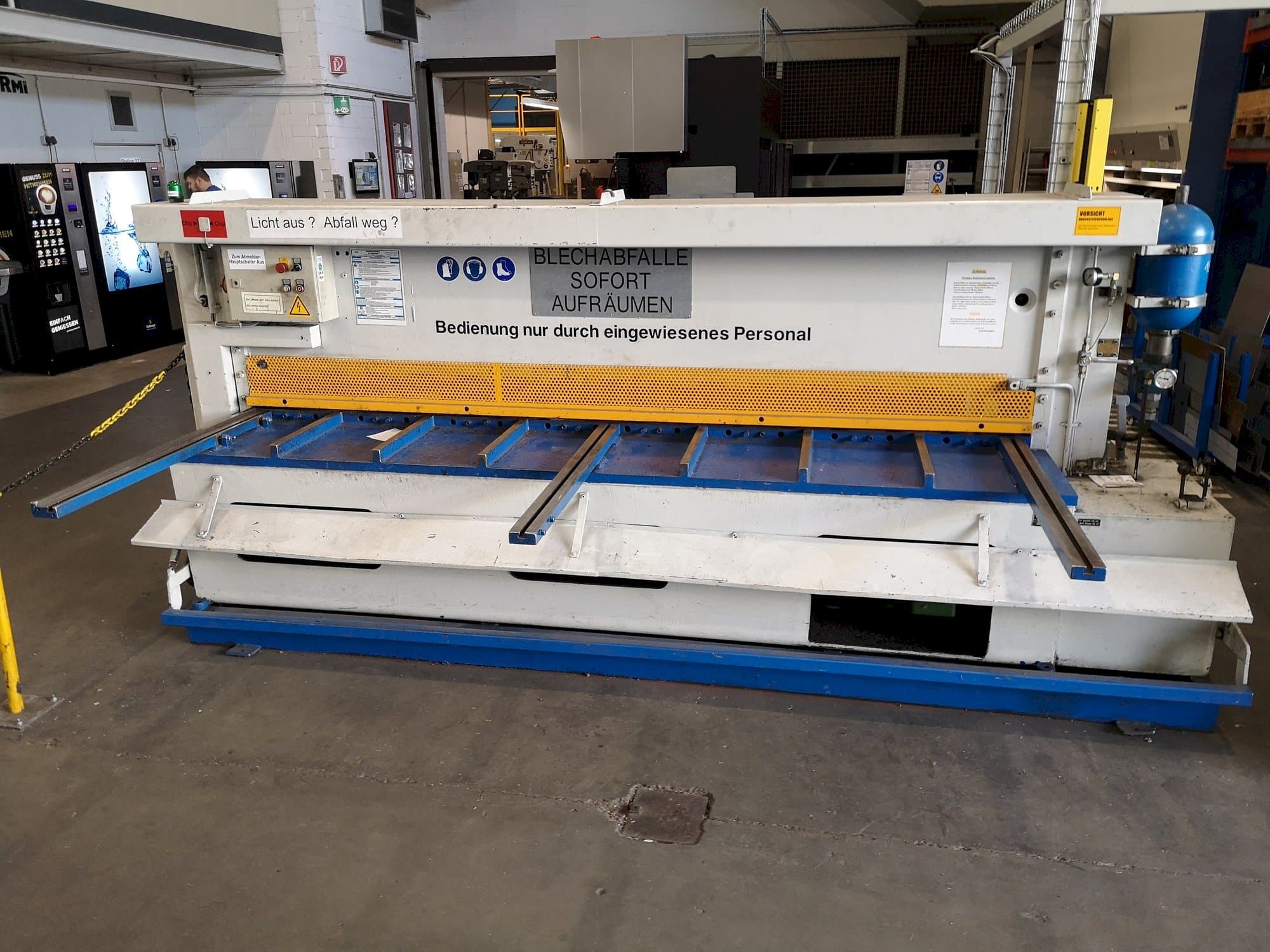 Makine  PASKOWSKY TSH 10 MM - Önden görünüm