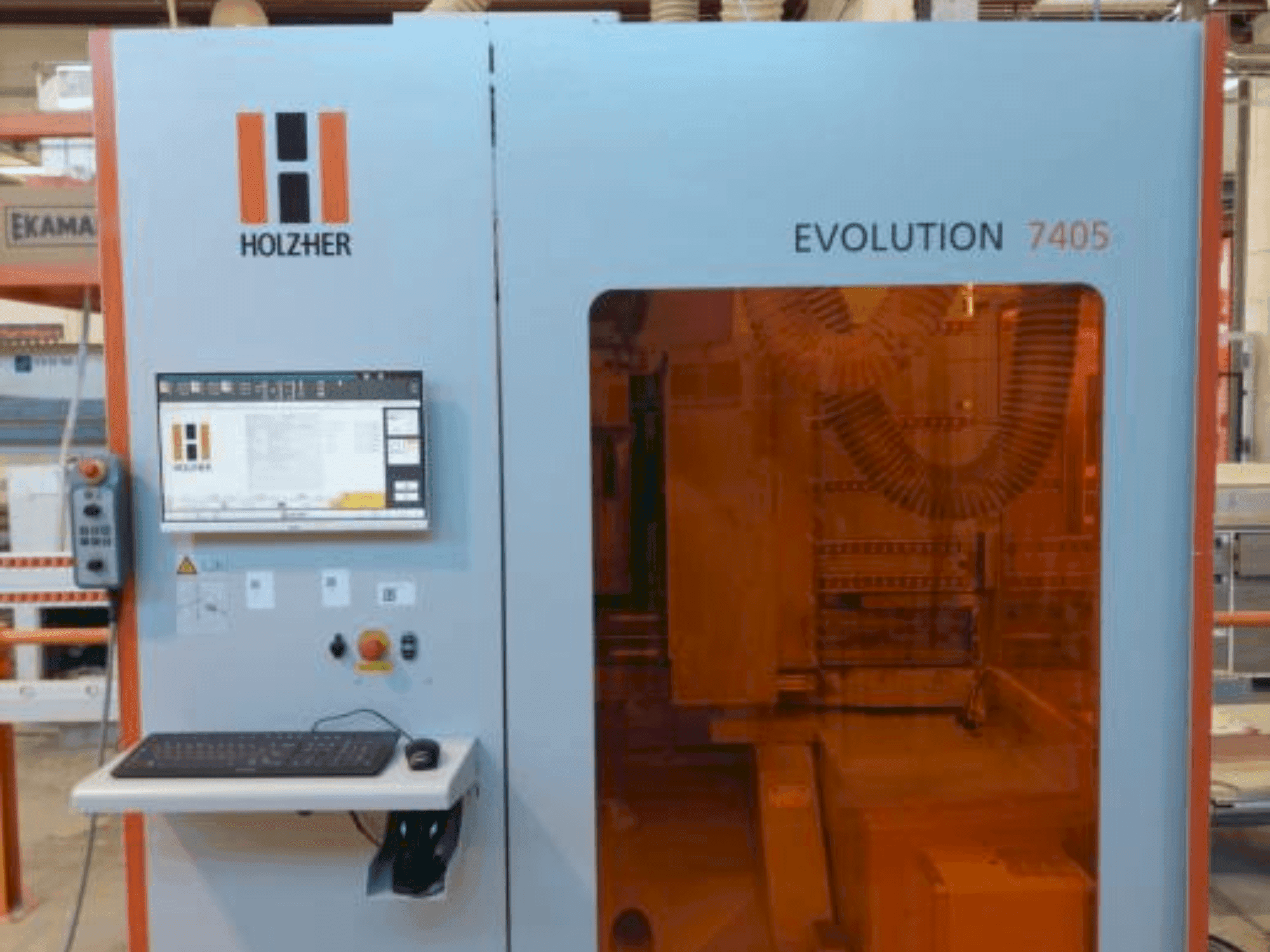 Makine  HOLZHER Evolution 7405 - Önden görünüm