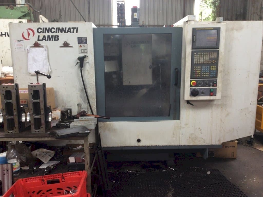 Makine  Cincinnati Lamb VCnC 760 - Önden görünüm