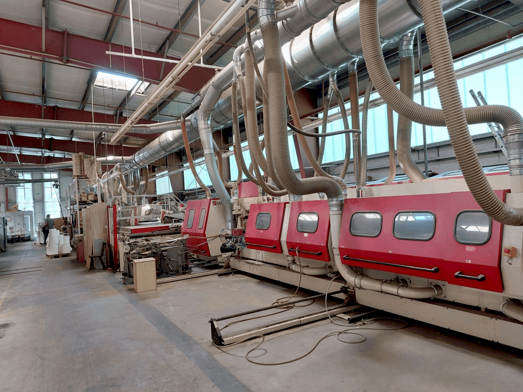 Makine  IMA COMBIMA / K/ II/ R75 / 1075 / V / R3 - Önden görünüm