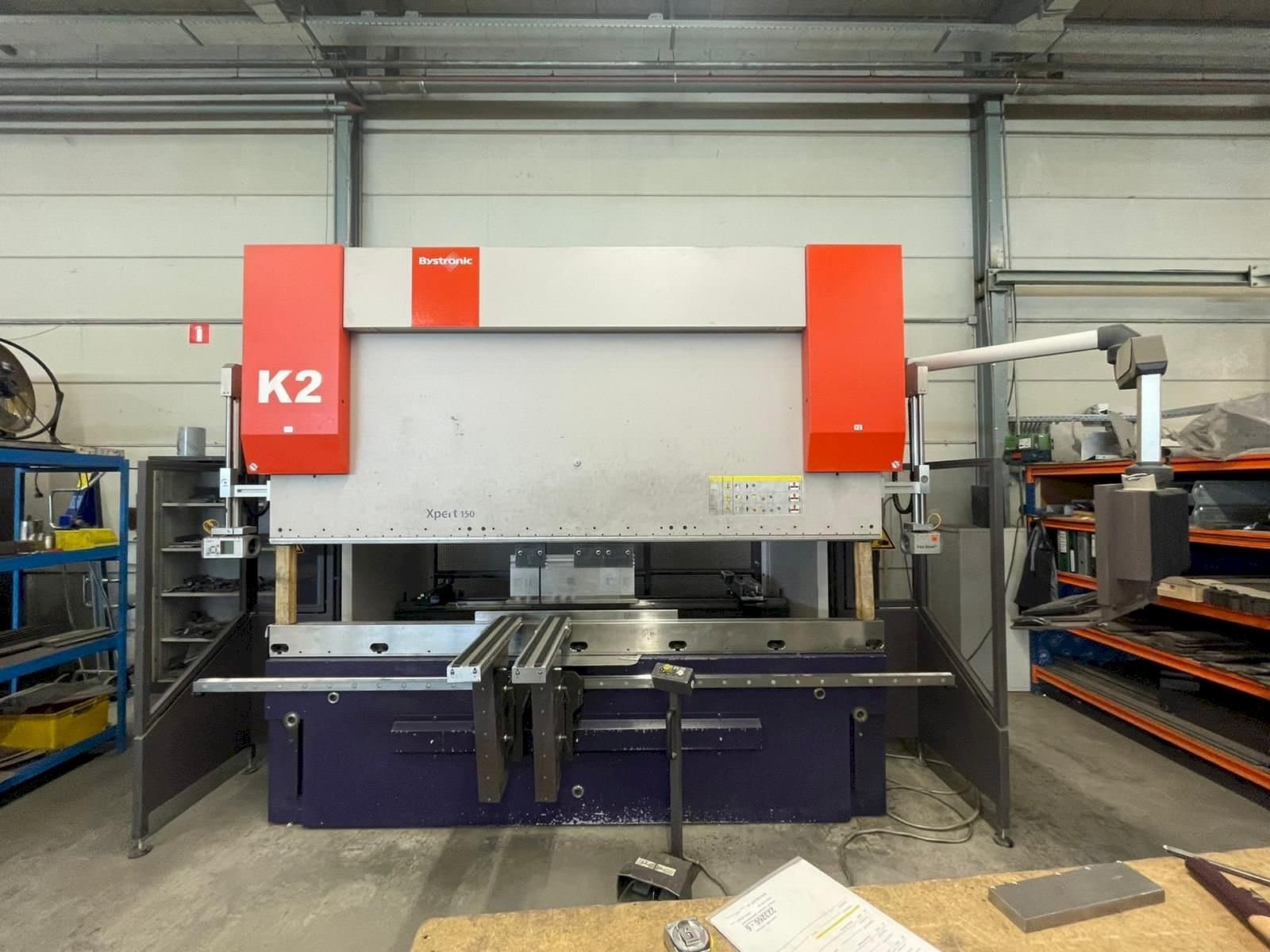 Makine  Bystronic Xpert 150 x 3100 K2 - Önden görünüm