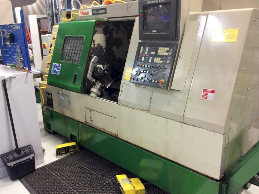 Makine  Mazak Super QuickTurn 15MS - Önden görünüm