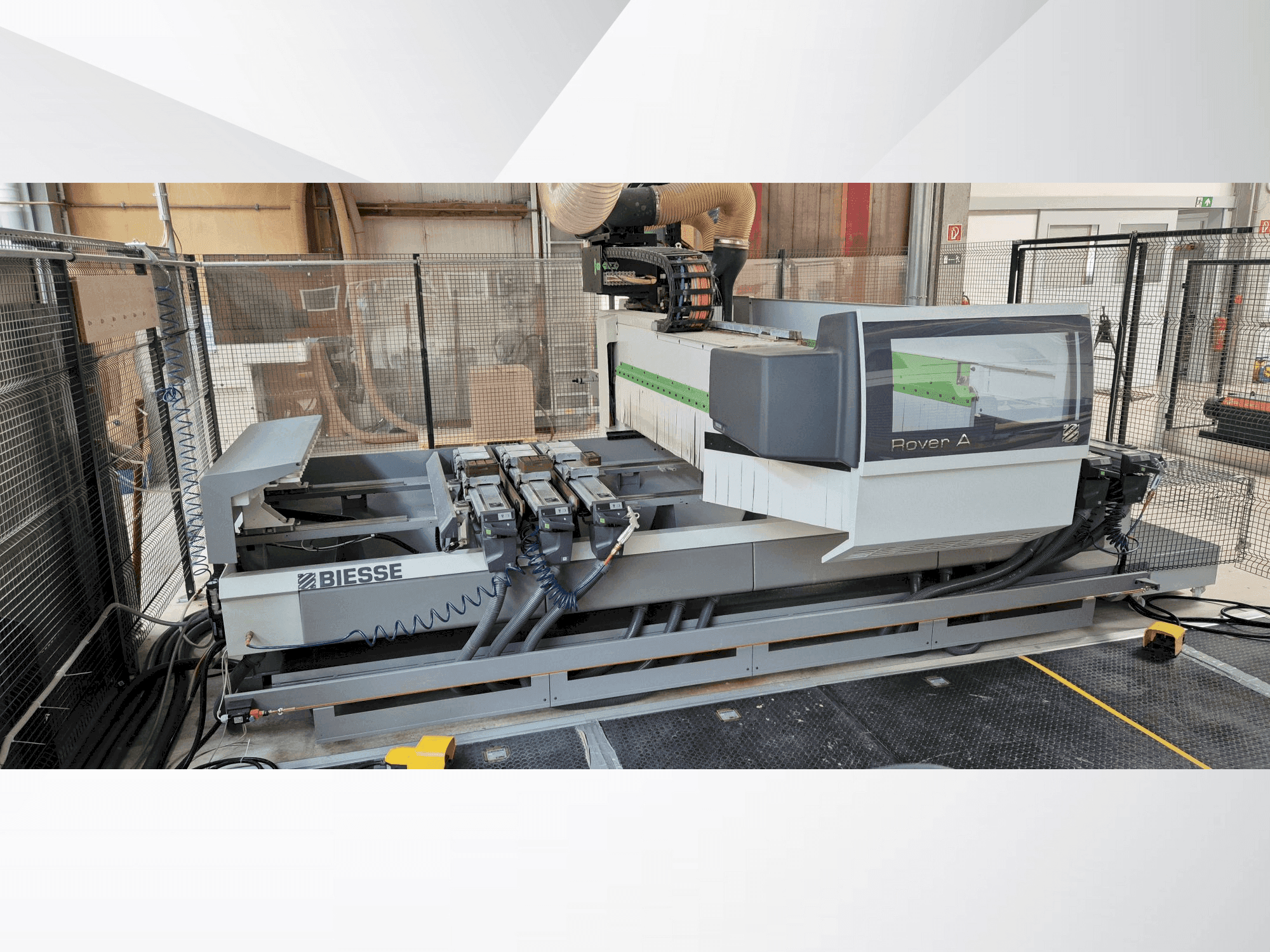 Makine  BIESSE Rover A ATS - Önden görünüm