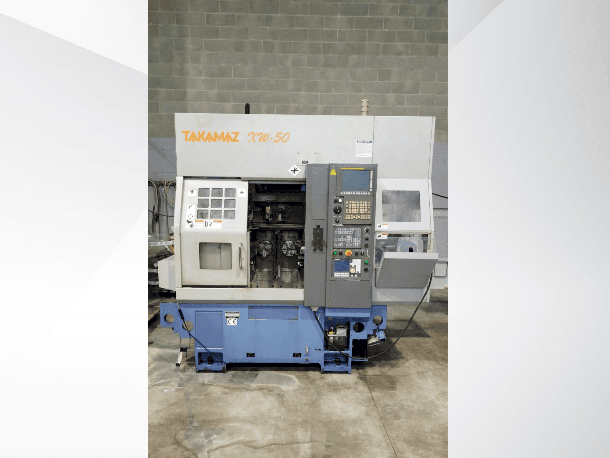 Makine  Takamaz NW 50 - Önden görünüm