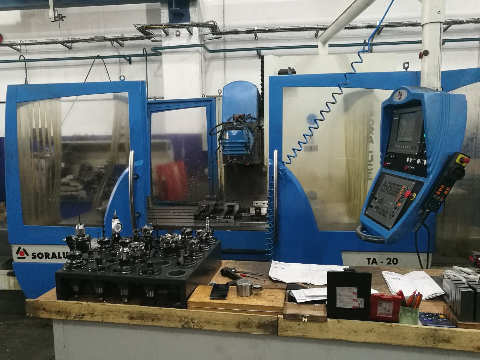 Makine  Soraluce - Önden görünüm TA-20