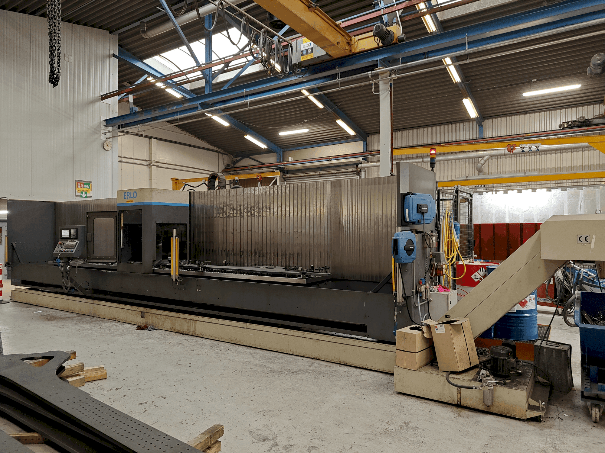 Makine  Erlo TH-40 - Önden görünüm