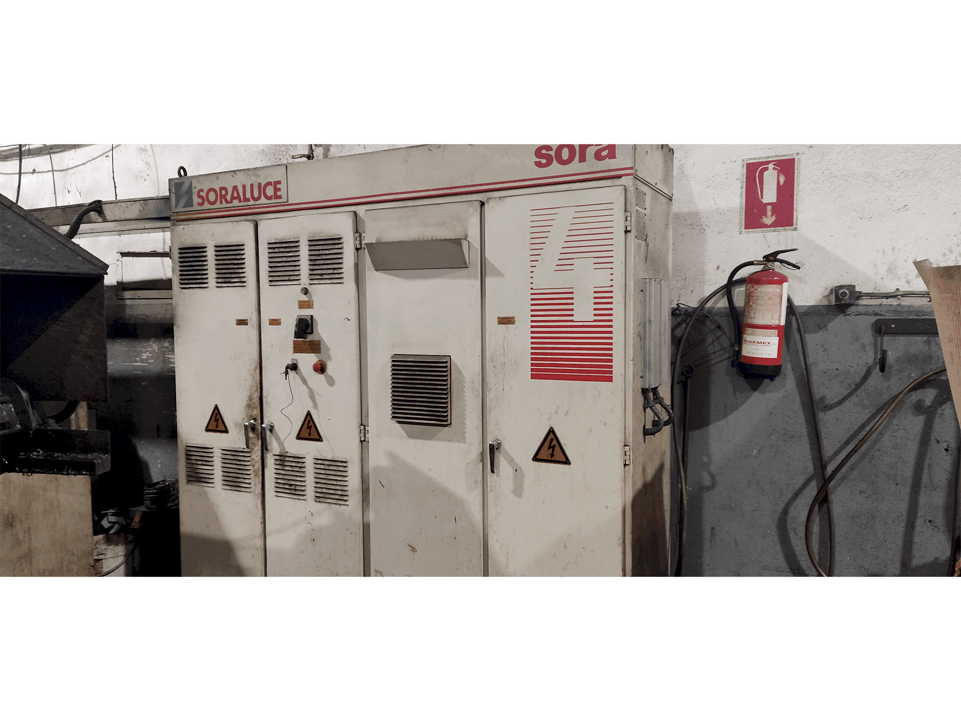 Makine  Soraluce SORA 4 - Önden görünüm