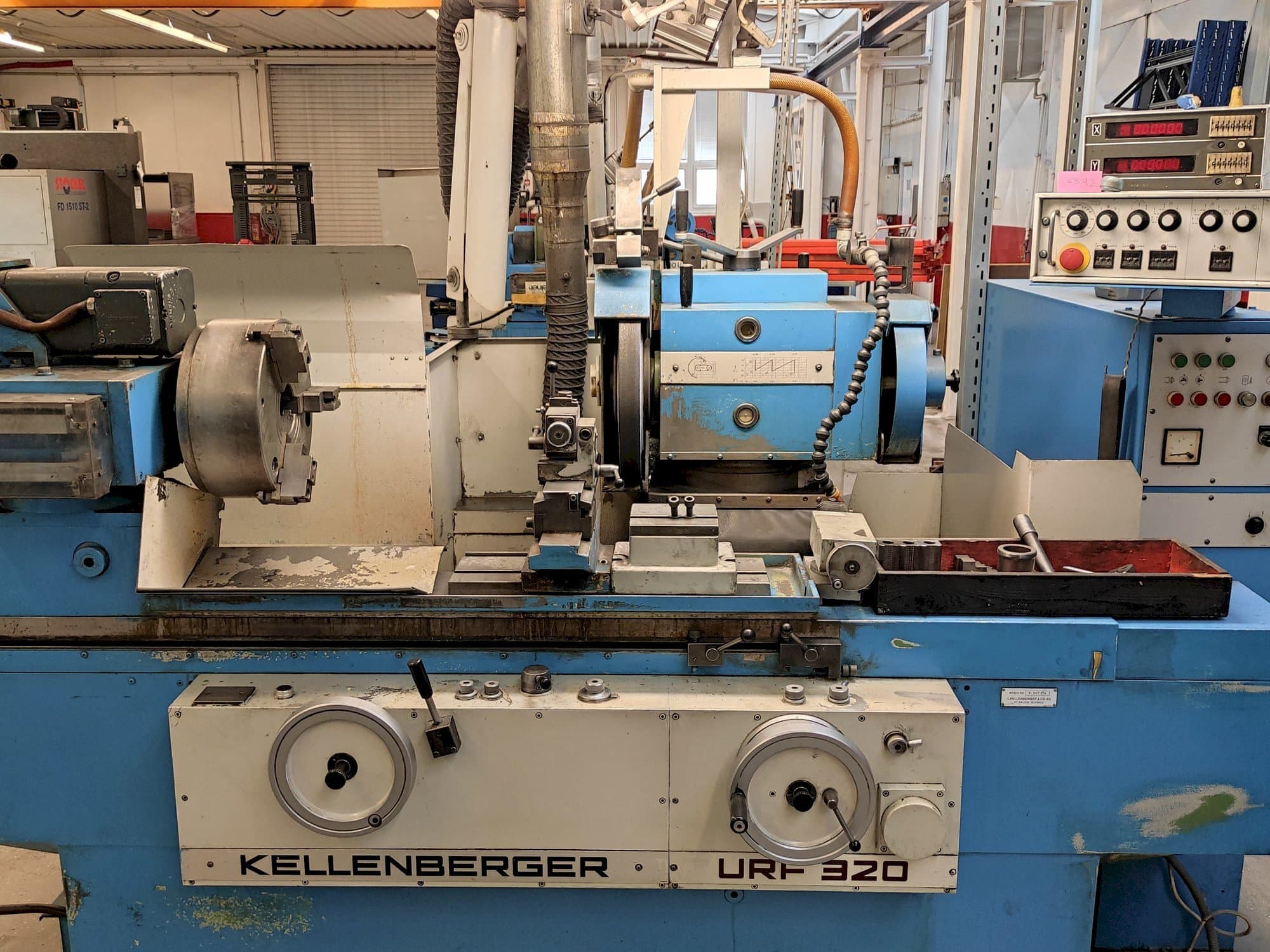 Makine  KELLENBERGER URF 320 - Önden görünüm