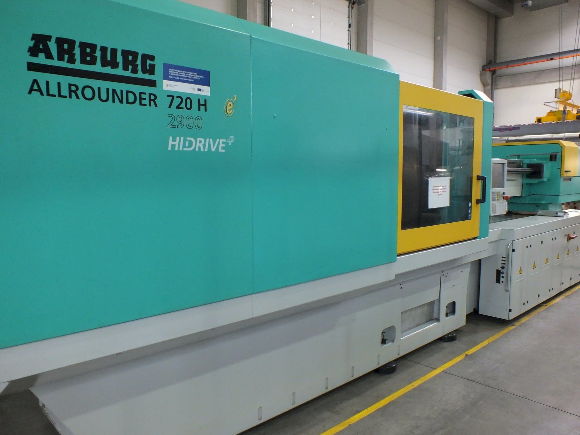 Makine  Arburg Allrounder H 2900-3200 Packaging - Önden görünüm