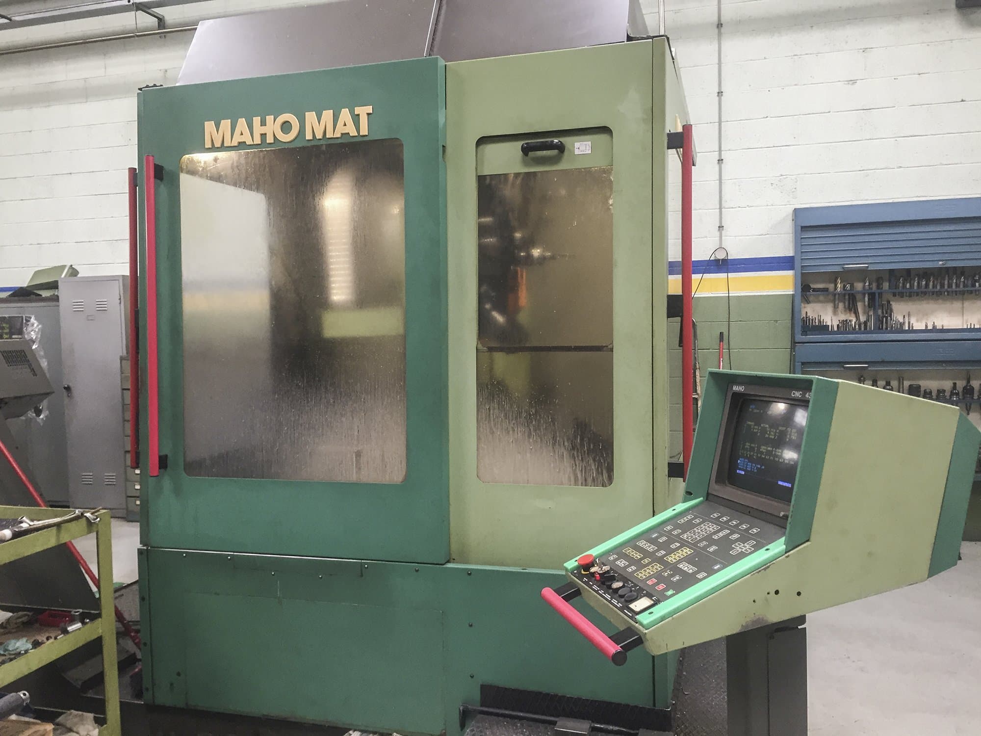 Makine  Maho - Sağdan görünüm Mahomat 650