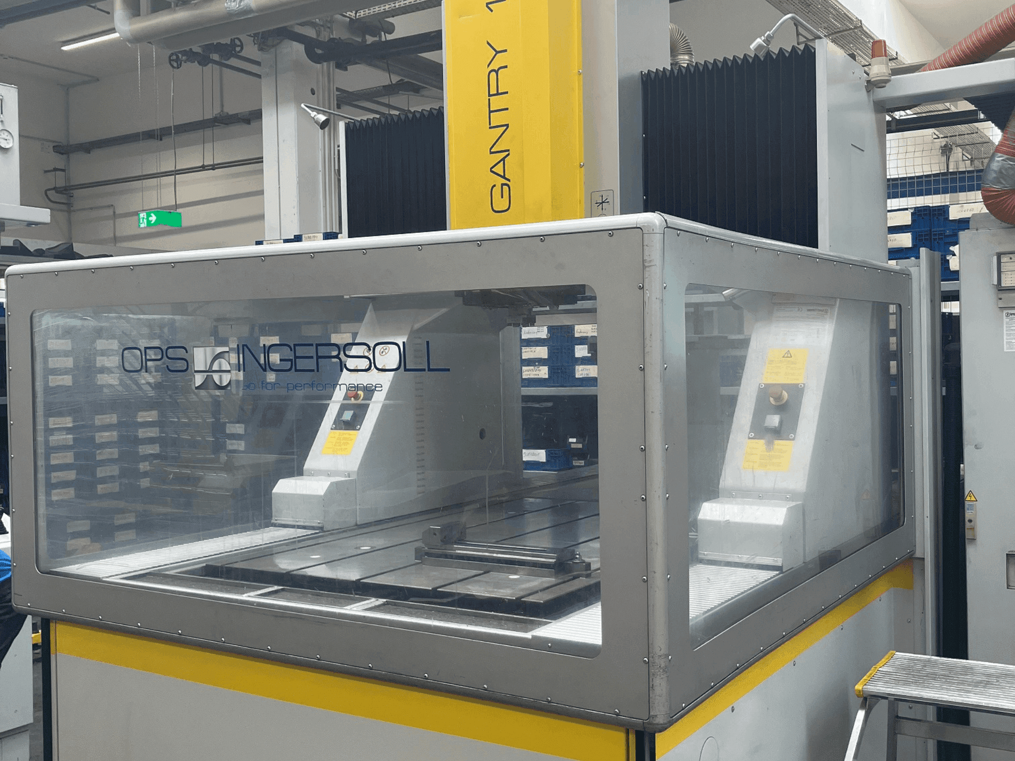 Makine  OPS INGERSOLL Gantry 1200 - Önden görünüm