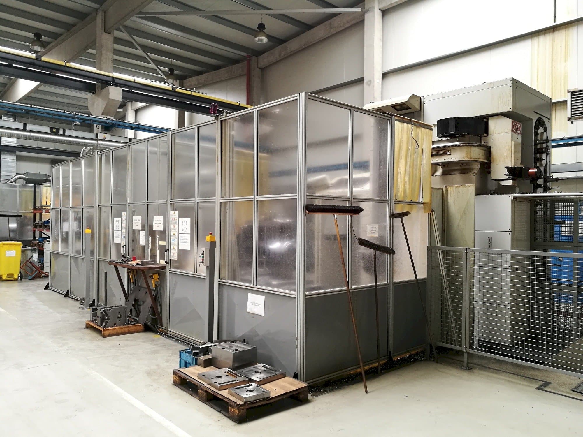 Makine  FPT Area M - Önden görünüm