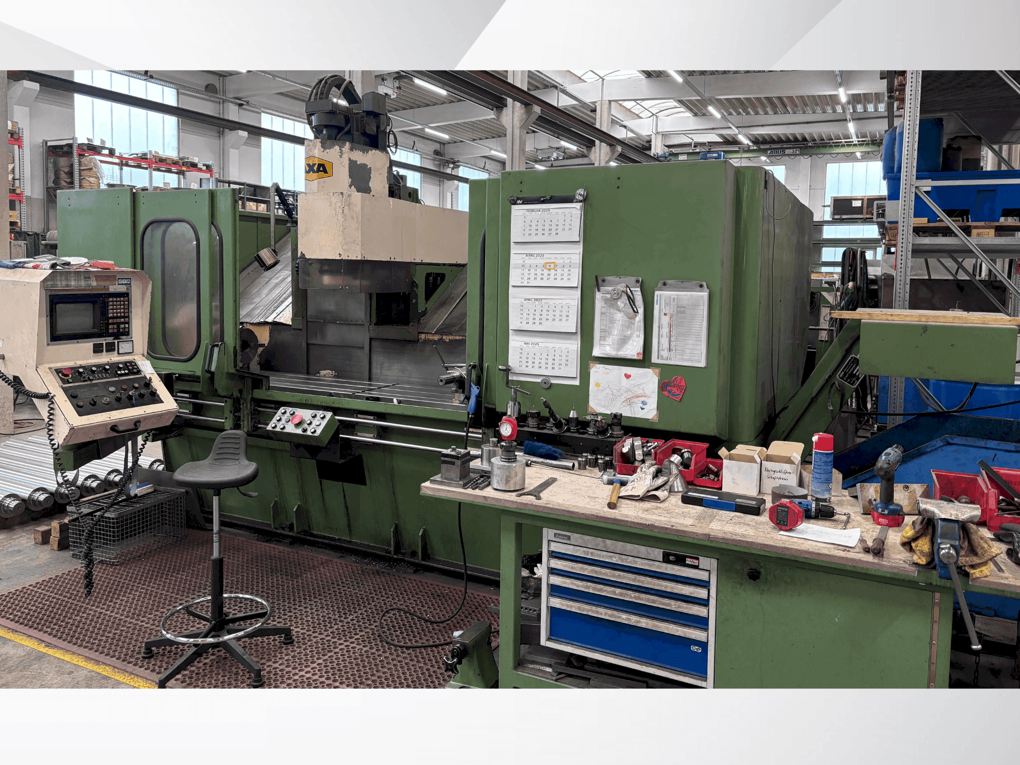 Makine  AXA VSC 2 M - Önden görünüm