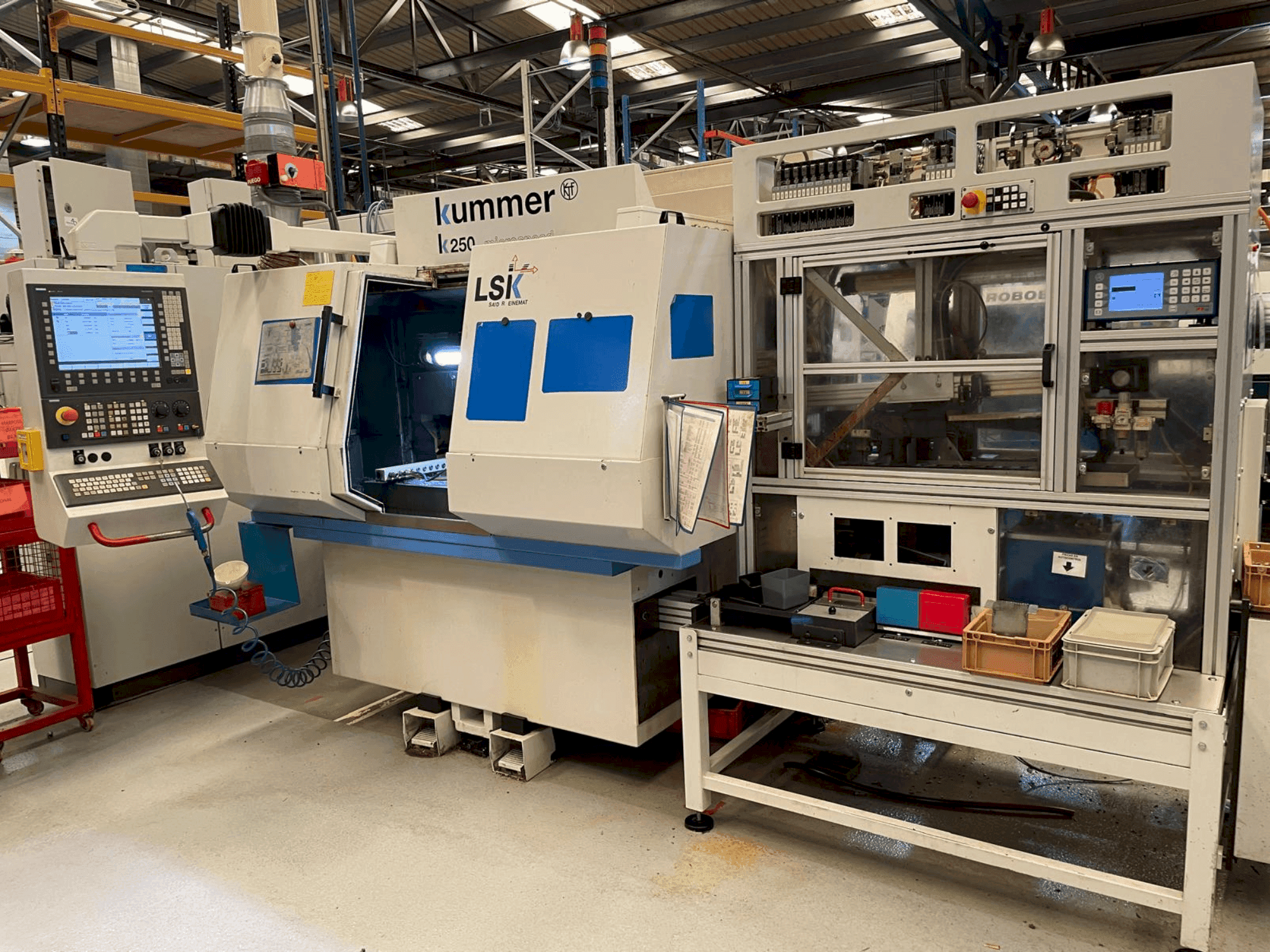 Makine  KUMMER K250 - Önden görünüm