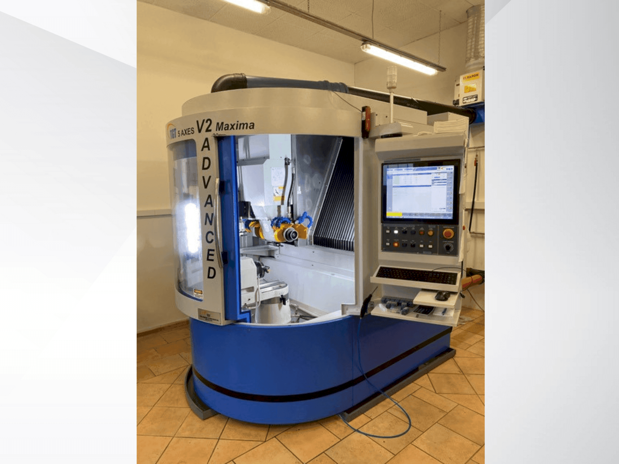 Makine  TGT V2 Maxima - Önden görünüm