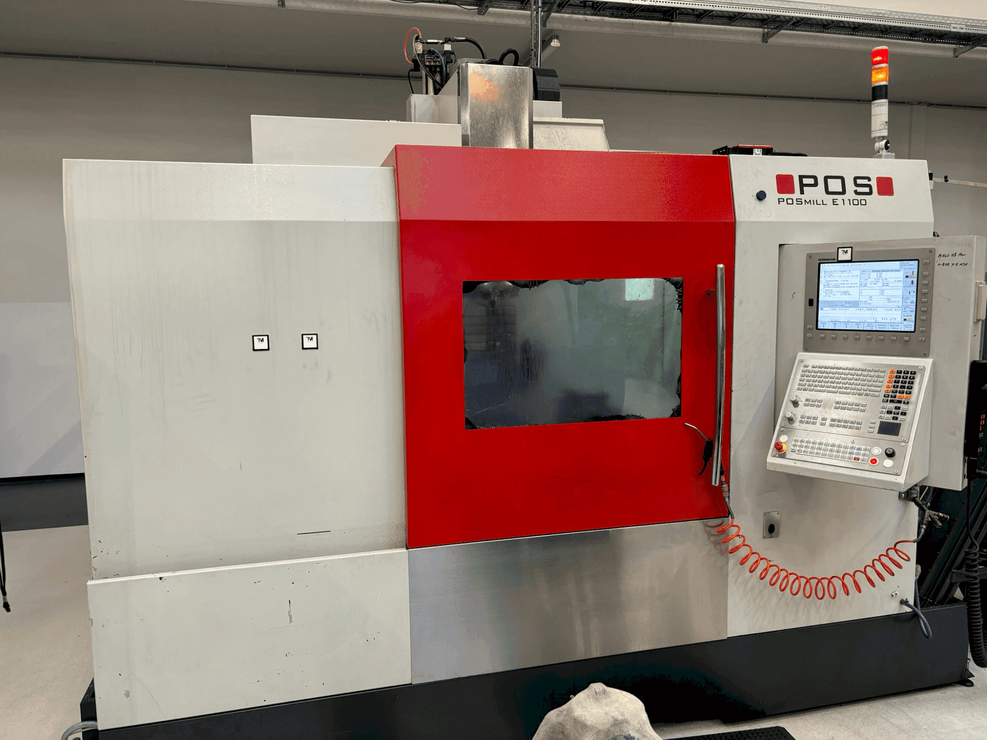 Makine  POSmill E 1100 - Önden görünüm