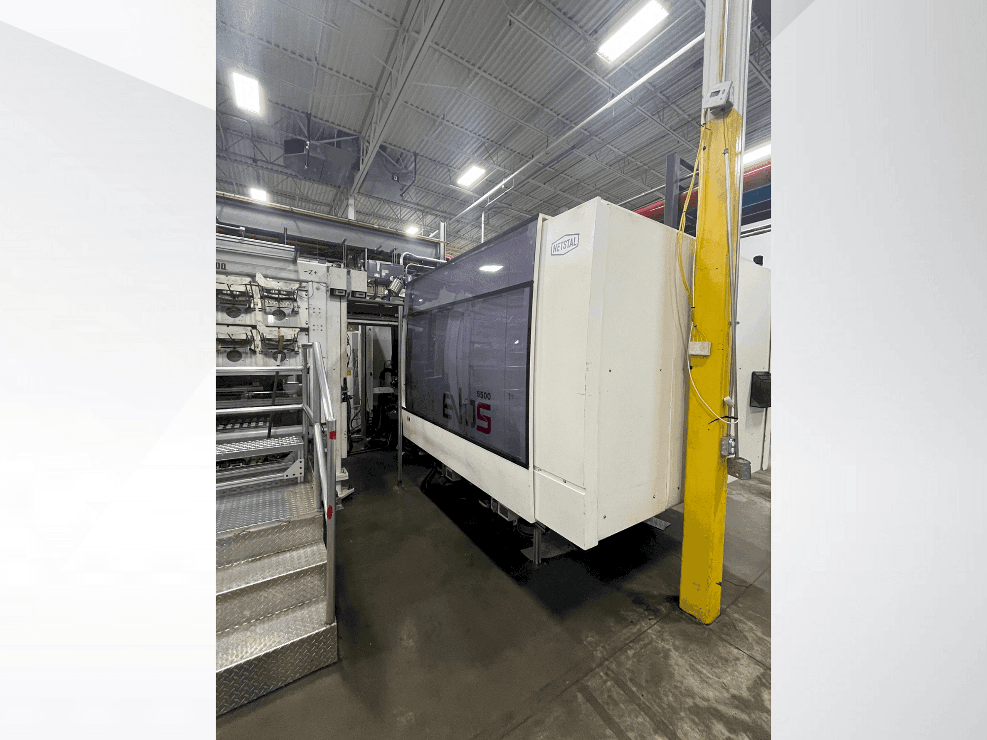 Makine  Netstal EVOS 5500-2900 Speed - Önden görünüm