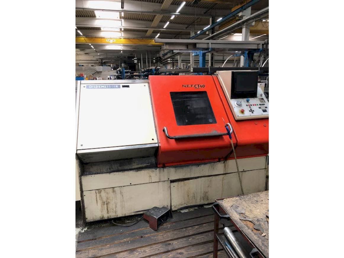 Makine  Gildemeister NEF CT 40 - Önden görünüm