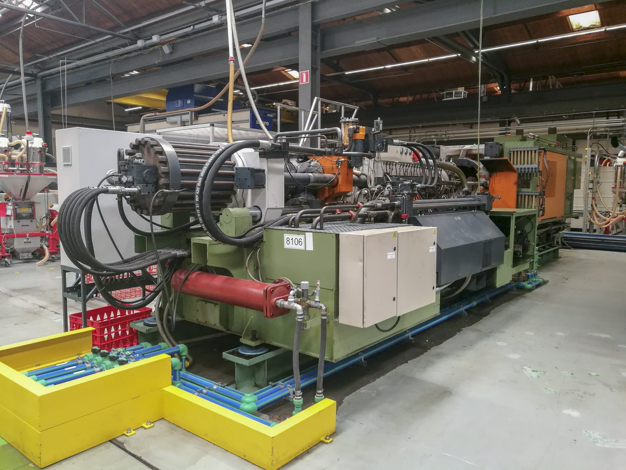 Makine  Windsor - Sol görünüm HIS 800 D