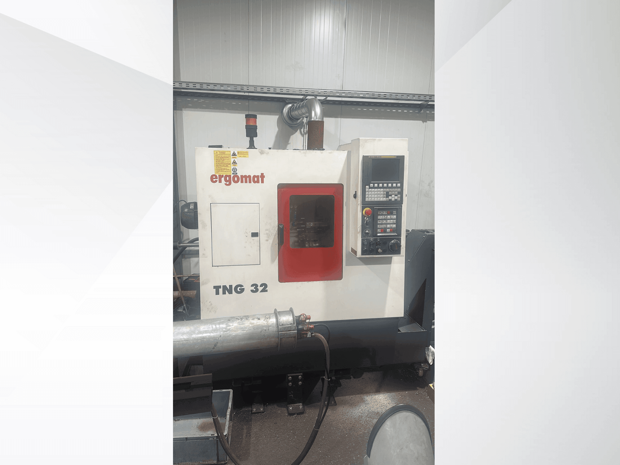 Makine  ERGOMAT TNG 32 - Önden görünüm