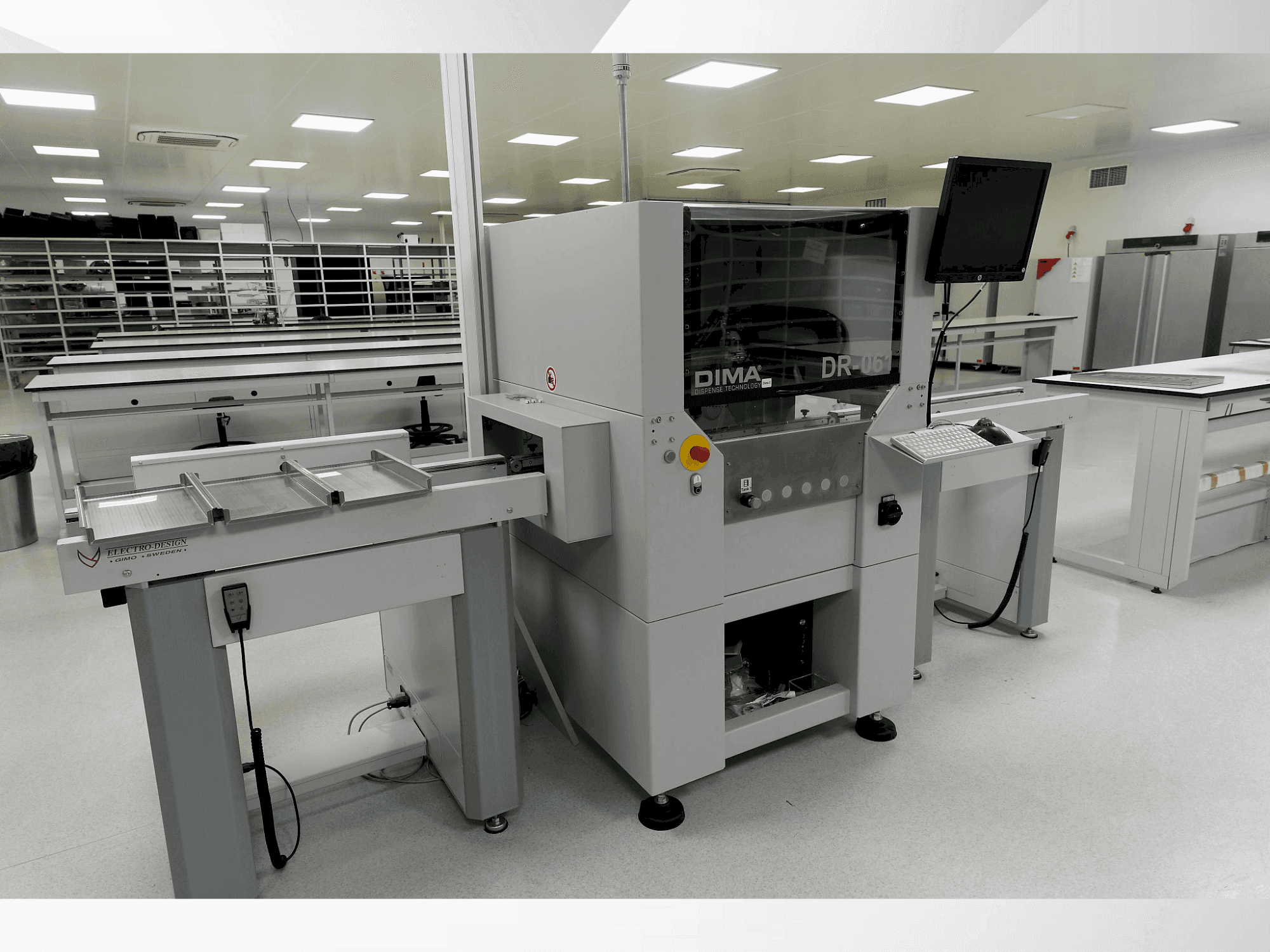 Makine  DIMA DR-061 - Önden görünüm