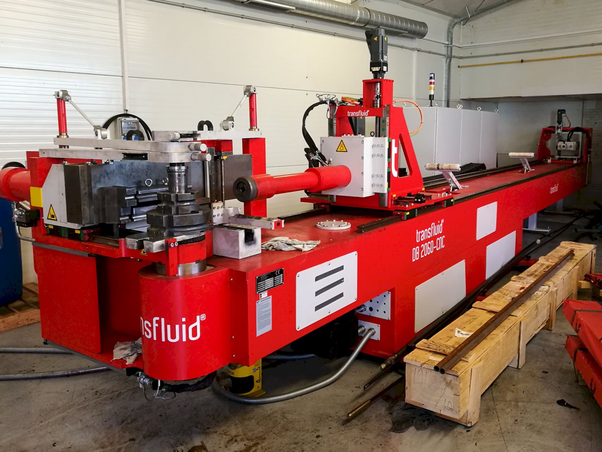 Makine  Transfluid - Sağdan görünüm DB 2060