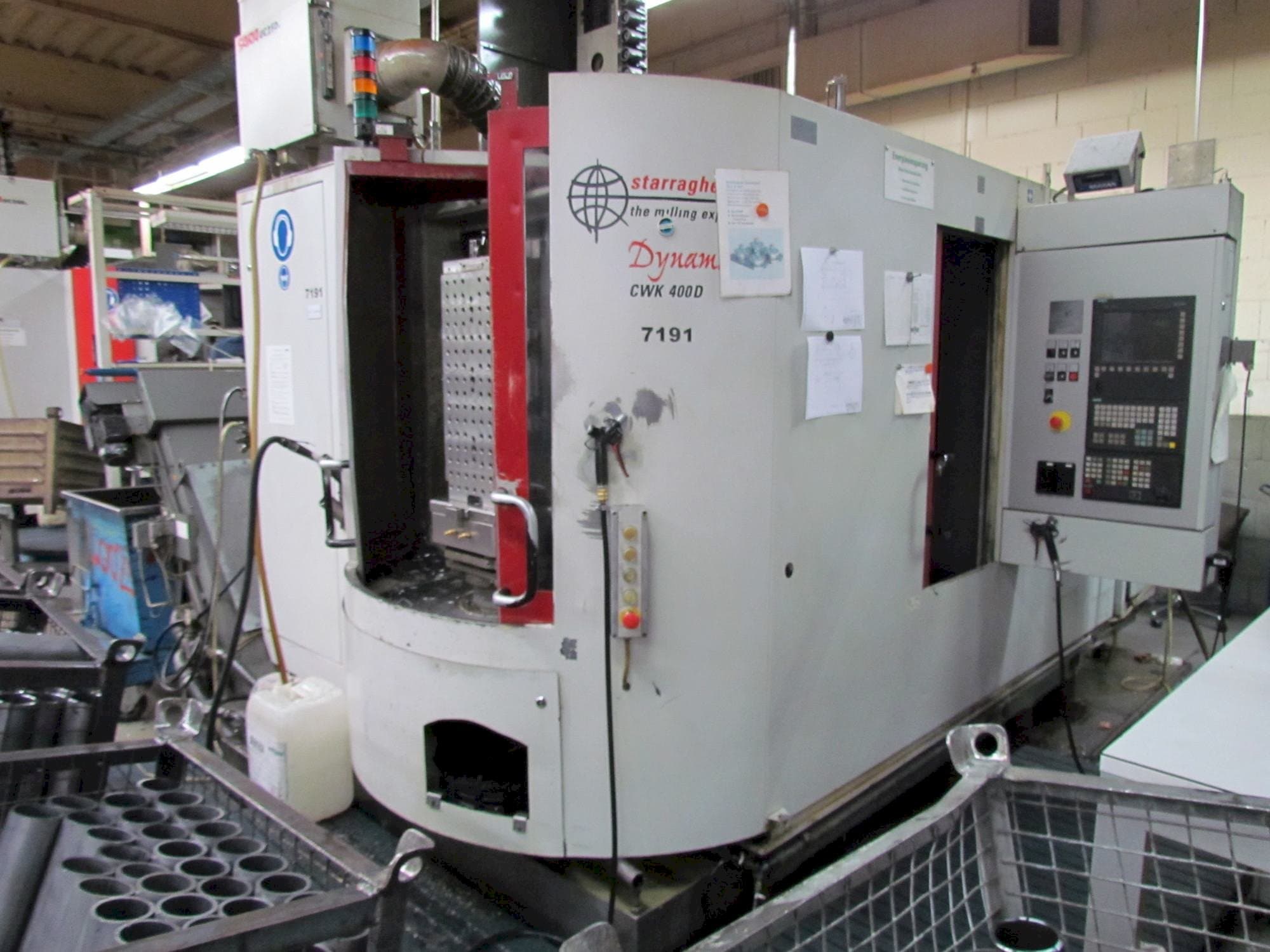 Makine  Heckert CWK 400 D - Önden görünüm