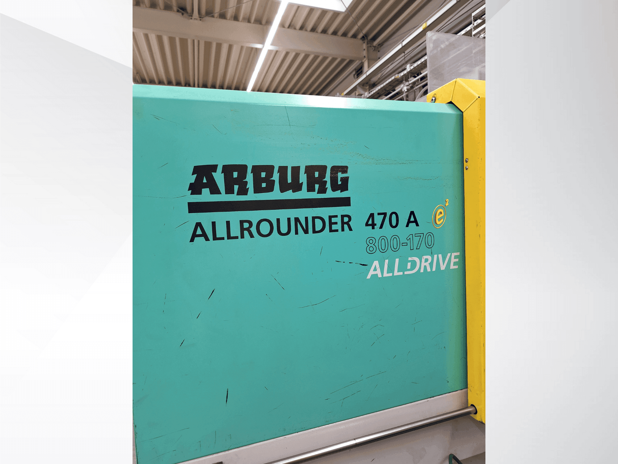 Makine  Arburg 470 A 800-170 - Önden görünüm