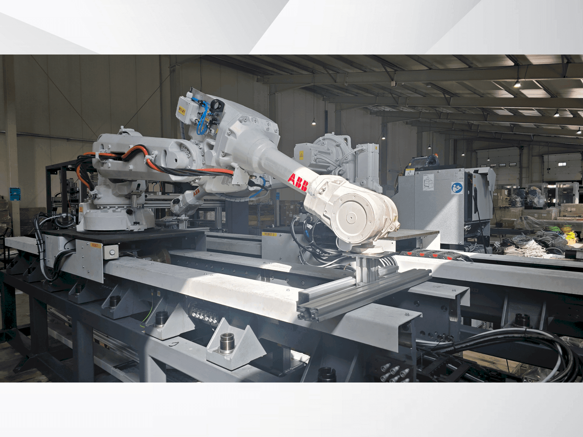 Makine  ABB IRB 4600-60/2.05 - Önden görünüm