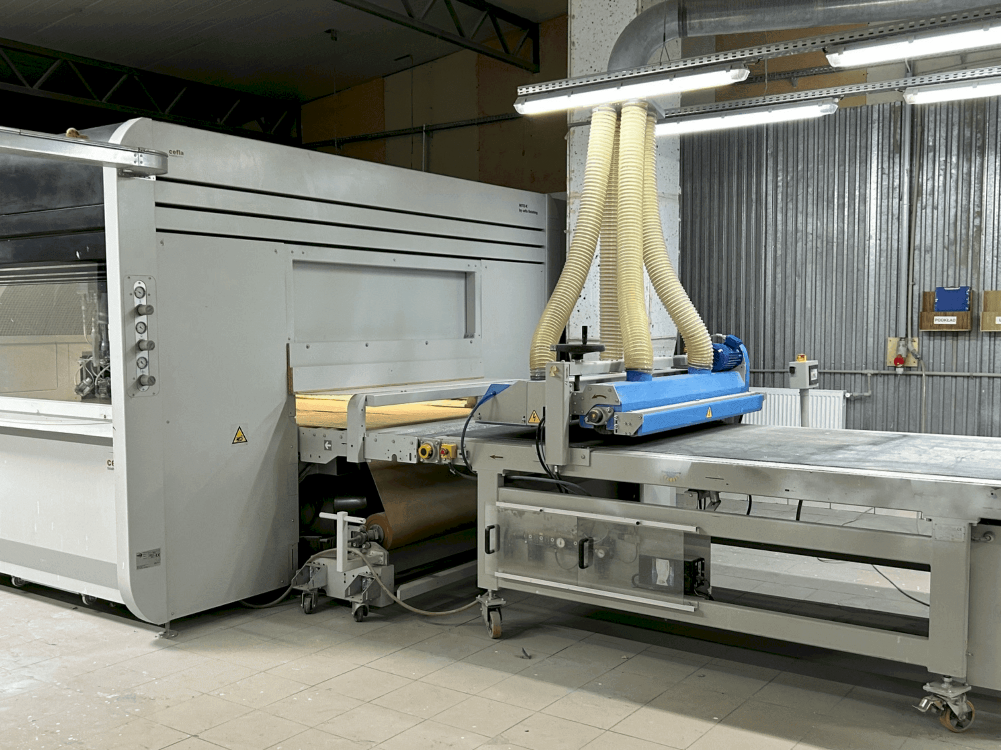 Makine  CEFLA MITO K - Önden görünüm