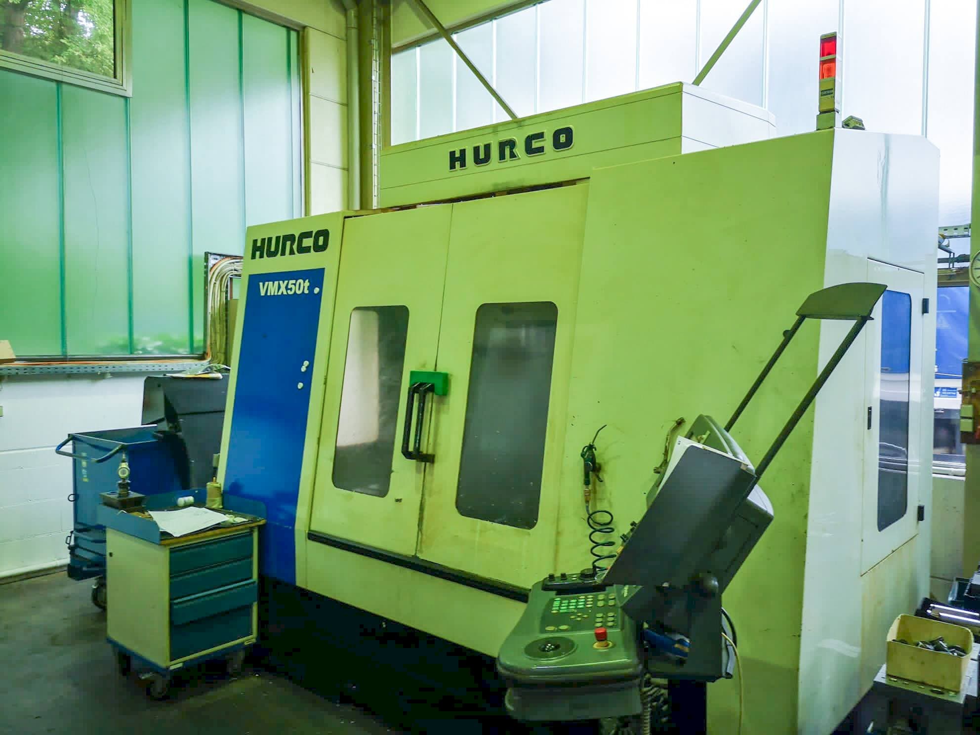 Makine  Hurco VMX50t - Önden görünüm