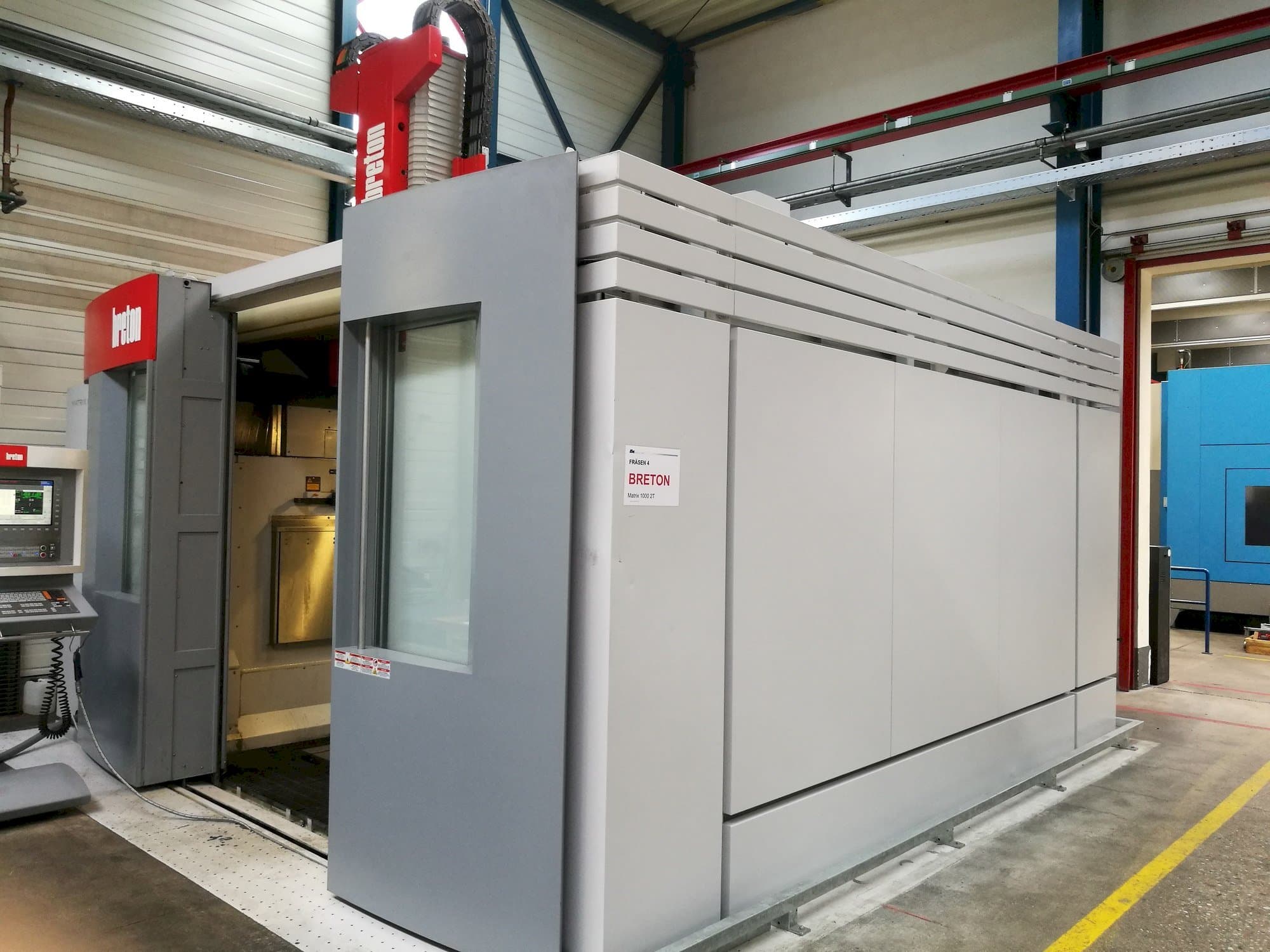 Makine  Breton Matrix 1000 2T DY - Önden görünüm