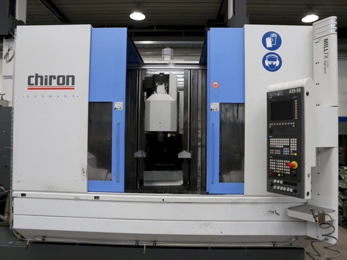 Makine  CHIRON Mill 1250 - Önden görünüm