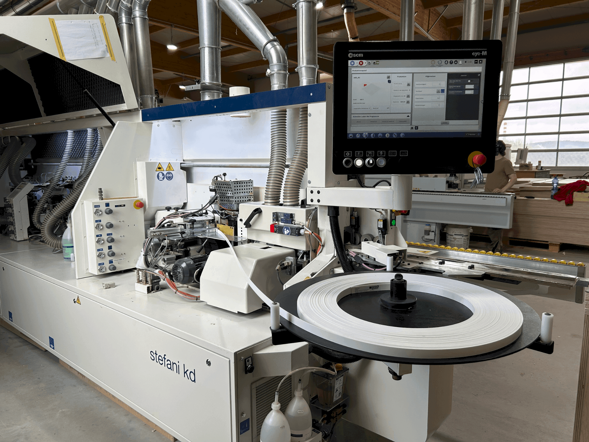 Makine SCM Stefani kd hp - Önden görünüm