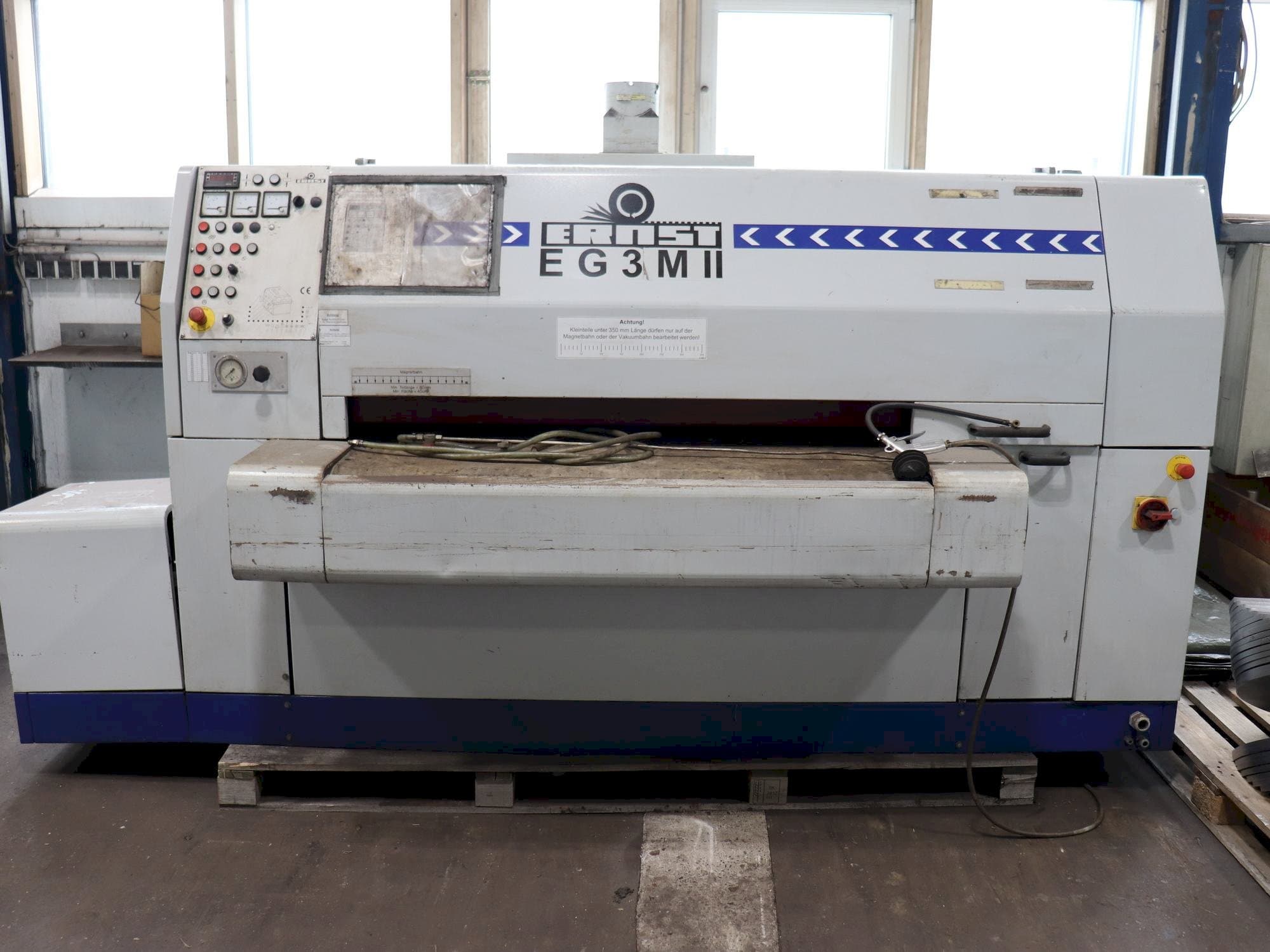Makine  ERNST EG3M II - Önden görünüm