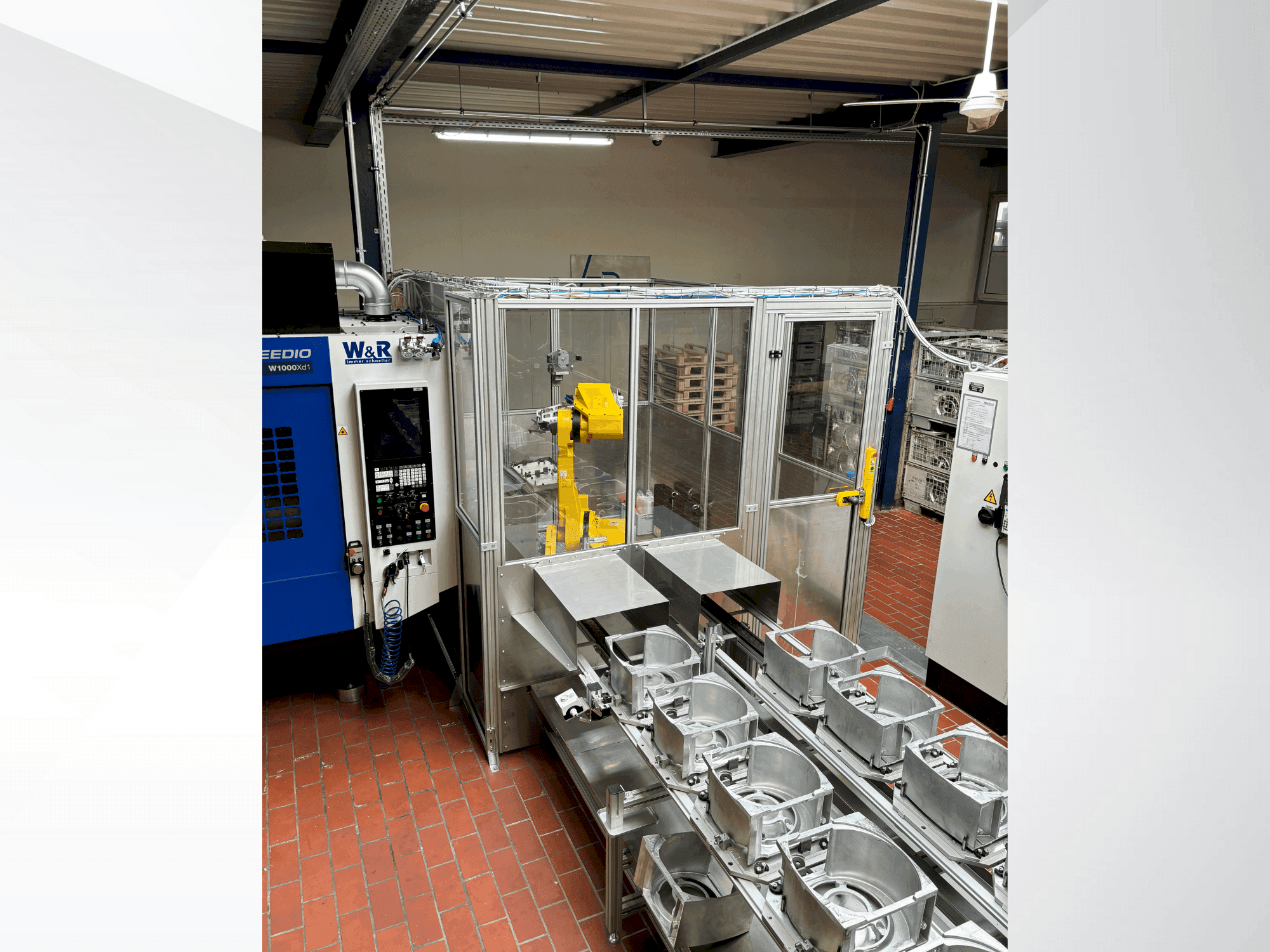 Makine  FANUC M710 iC 70 - Önden görünüm