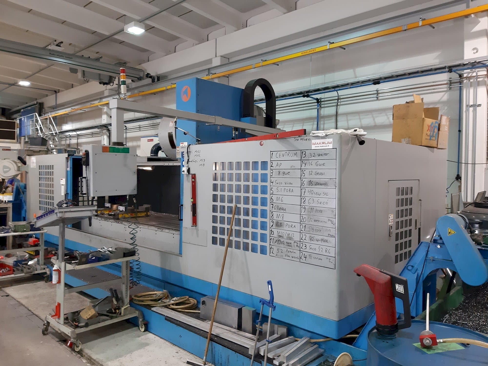 Makine  Takumi V32 - Önden görünüm