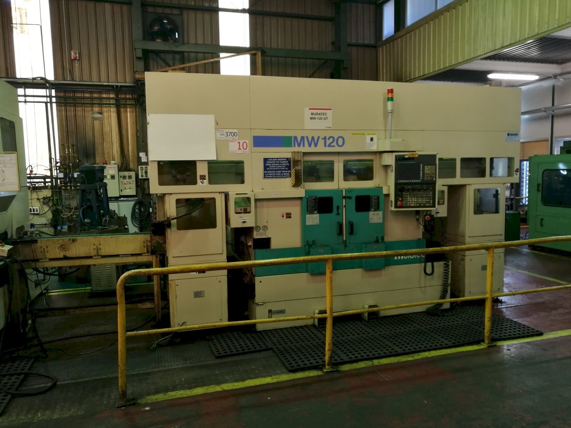 Makine  Muratec MW120 - Önden görünüm