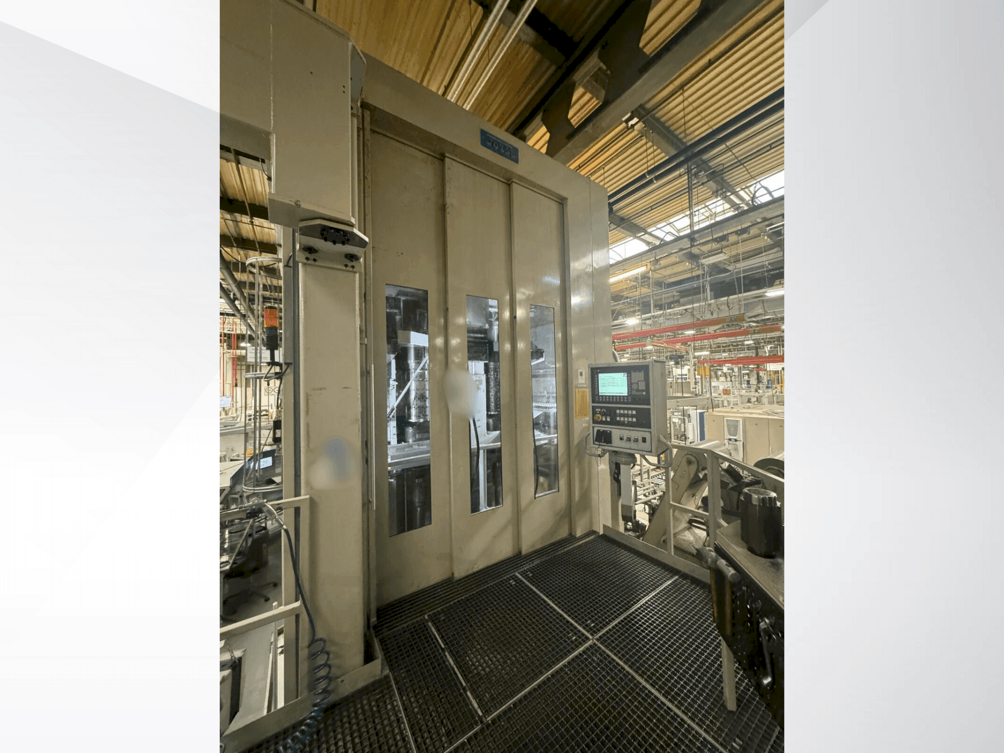 Makine  FORST RTSA 32x1600x630 - Önden görünüm