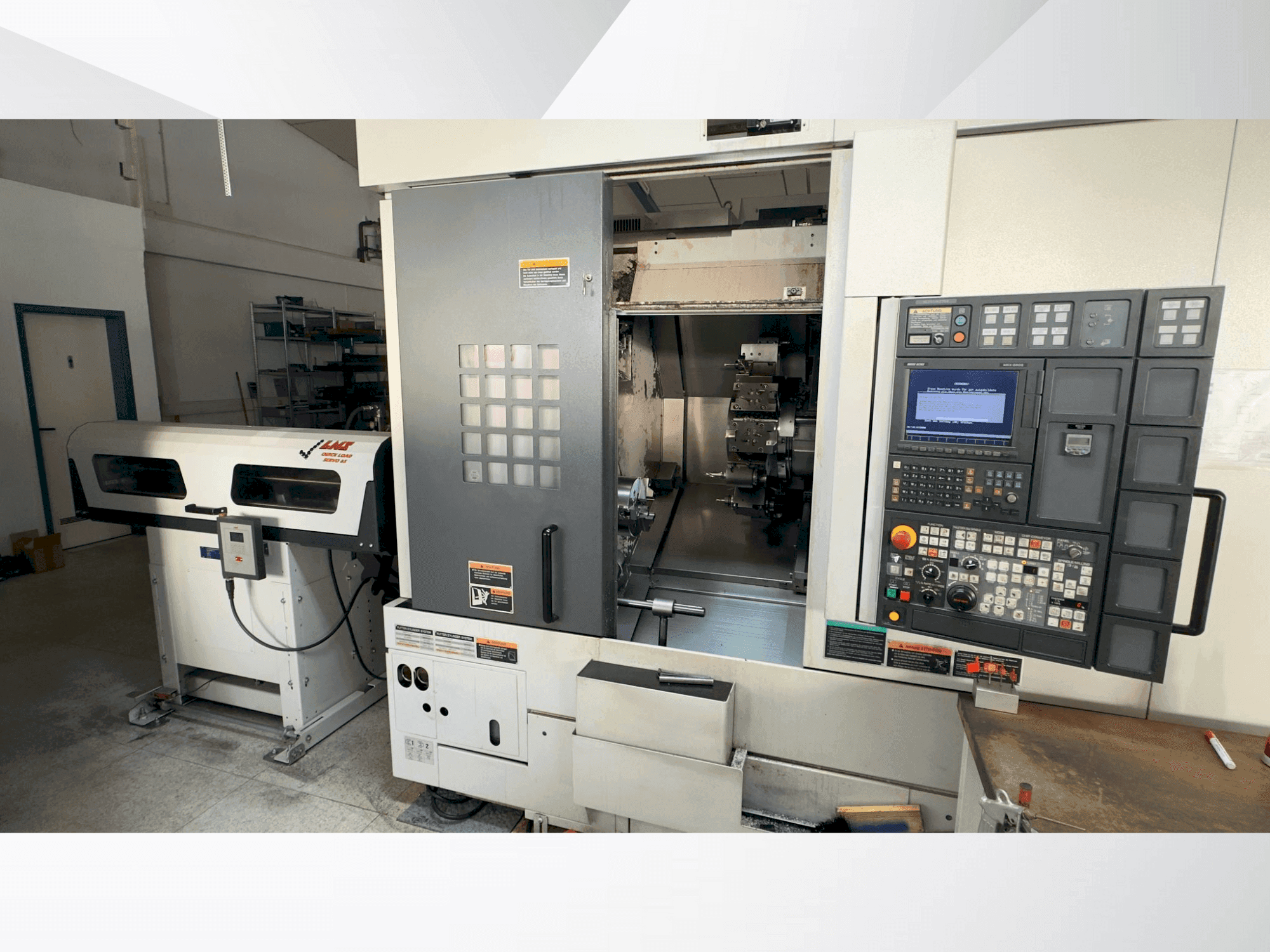 Makine  MORI SEIKI NL 2000 SY /500 - Önden görünüm