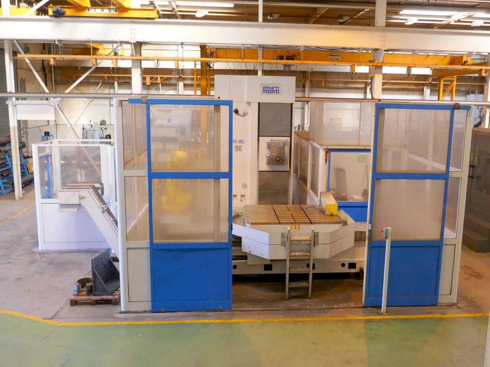 Makine  ALESA MONTI FT 45 TG - Önden görünüm