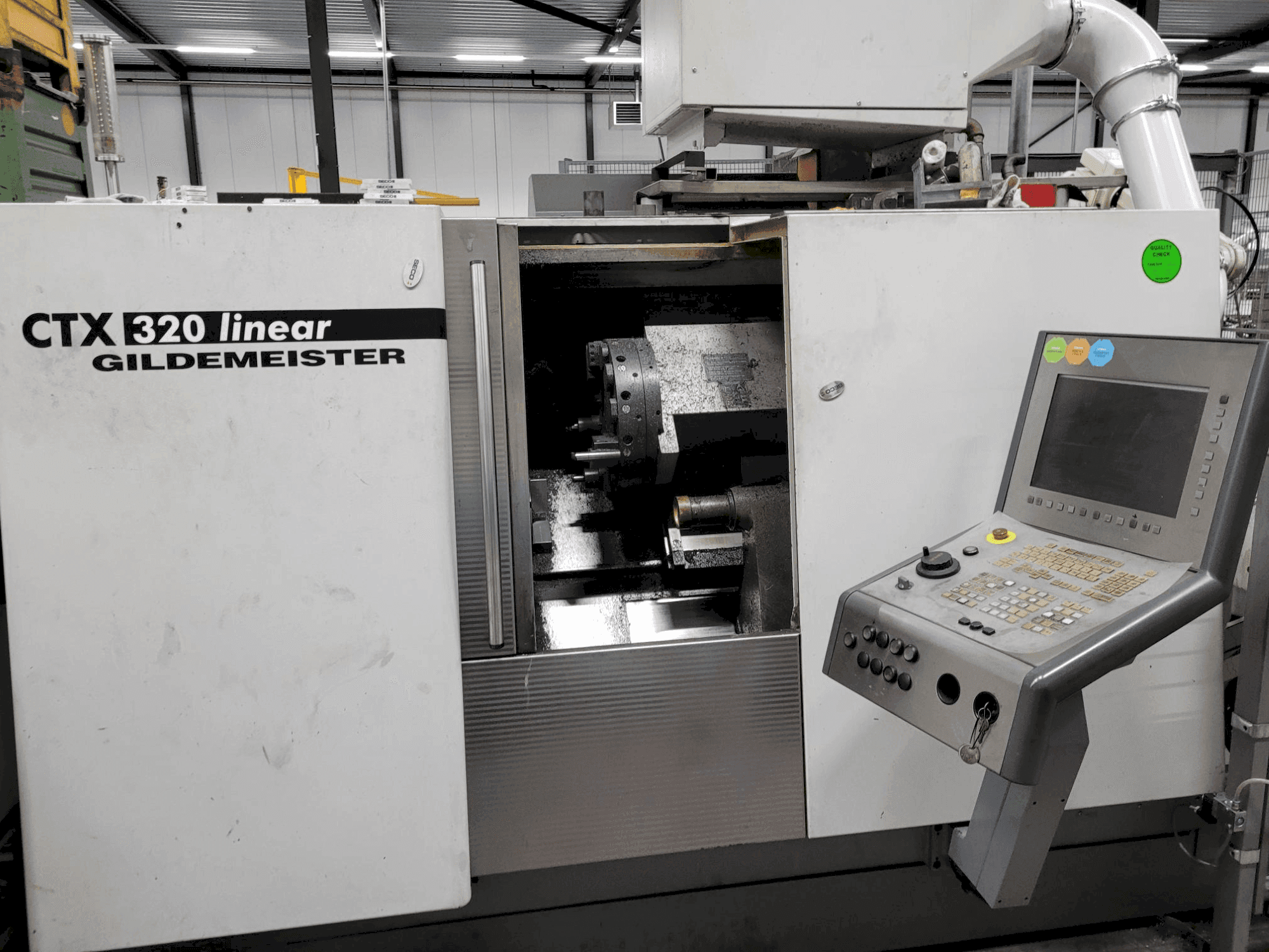 Makine  DMG Gildemeister CTX 320 linear - Önden görünüm