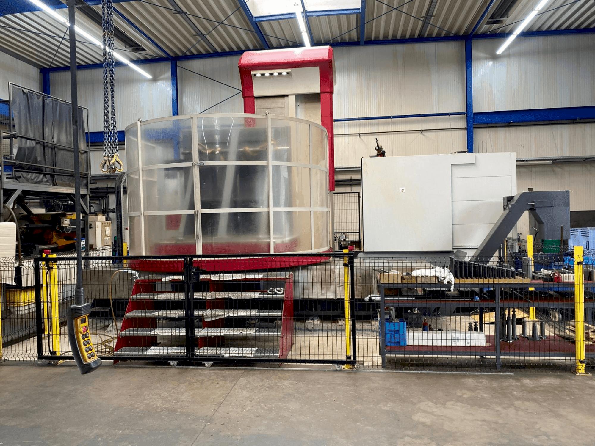 Makine  FERMAT WFT 13 CNC - Önden görünüm